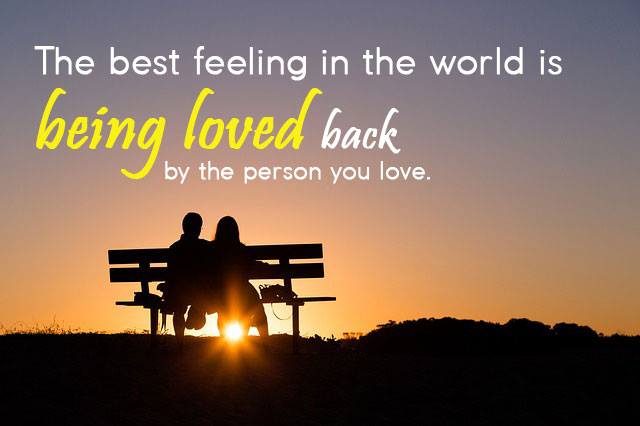 the best feeling in the world love quotes