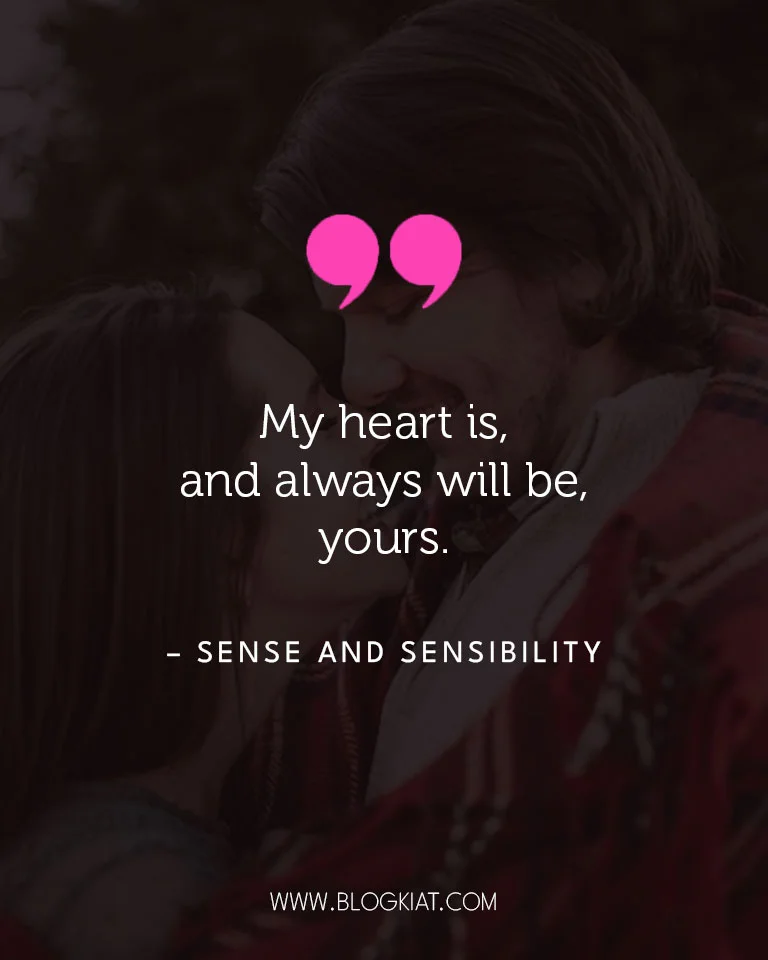 Heartful love quotes by famous authors