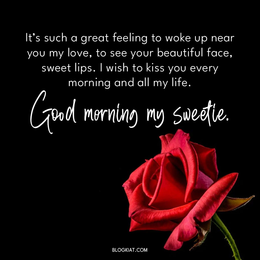 Good Morning Love Messages For Girlfriend - Blogkiat