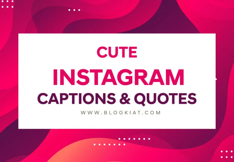 50+ Cute Instagram Captions & Quotes for Your Followers