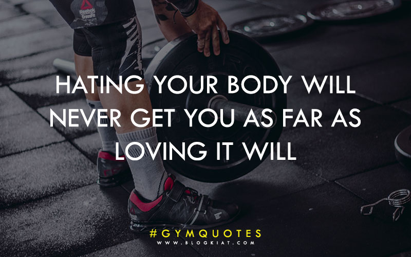 Motivational quotes for gym.