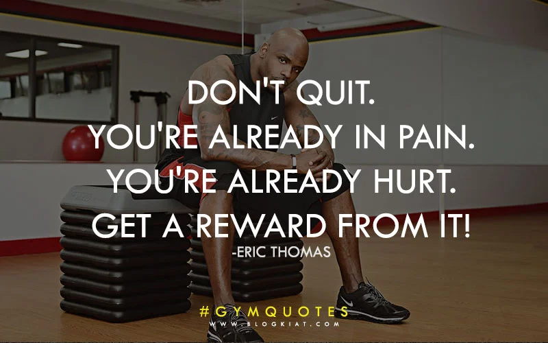 Motivational quotes for gym .