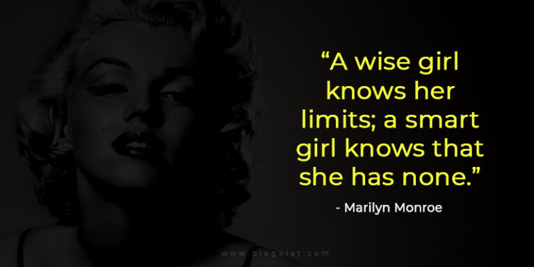 10 Inspirational Marilyn Monroe Quotes On Life - Blogkiat