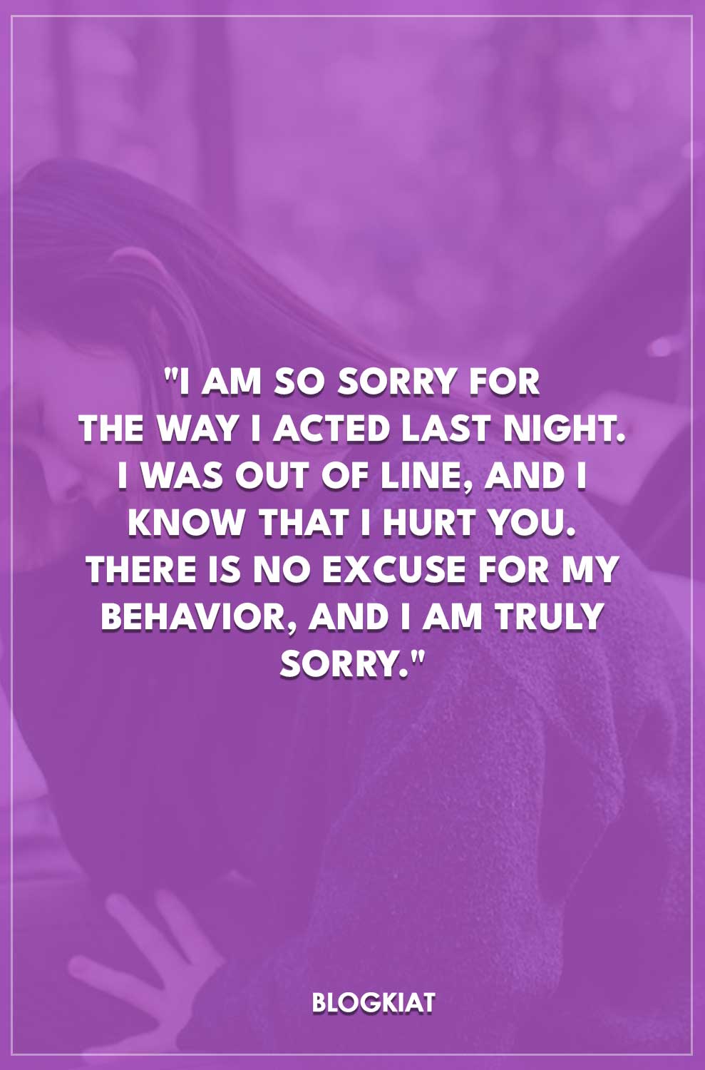 Apology Paragraphs For Her