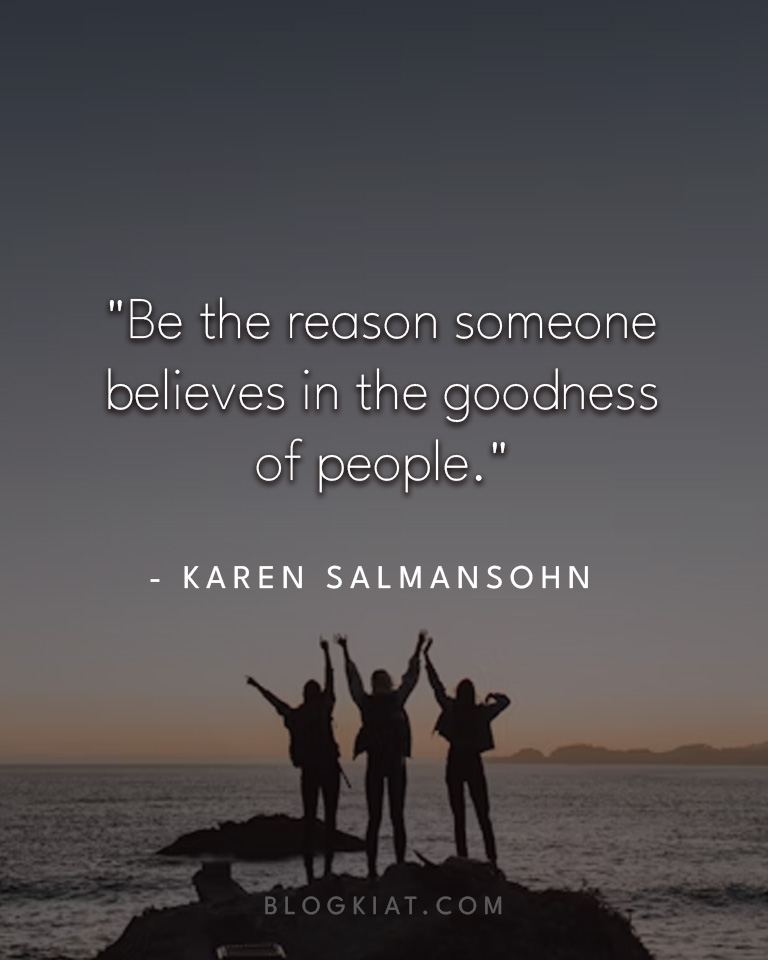 Inspirational Good Person Quotes