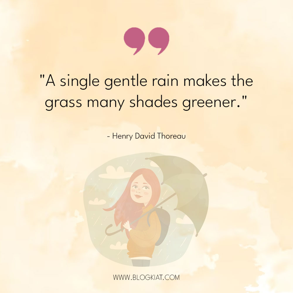 Rainy Weather Quotes For Instagram