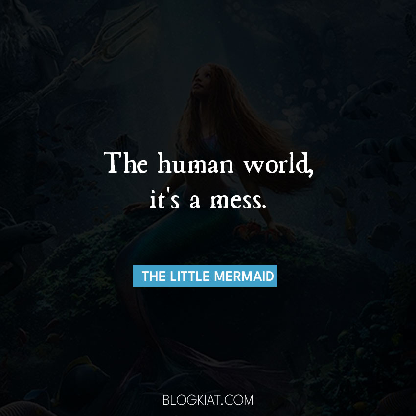 The human world, it's a mess.