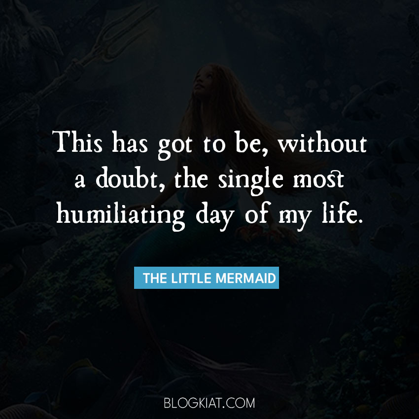 This has got to be, without a doubt, the single most humiliating day of my life.