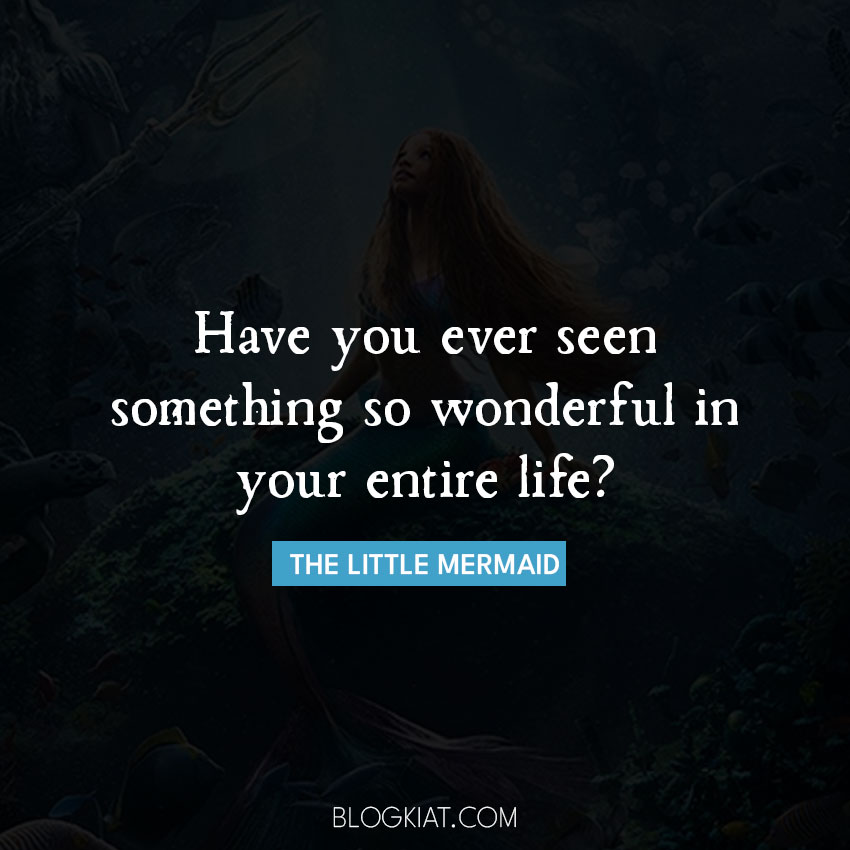 little mermaid sayings