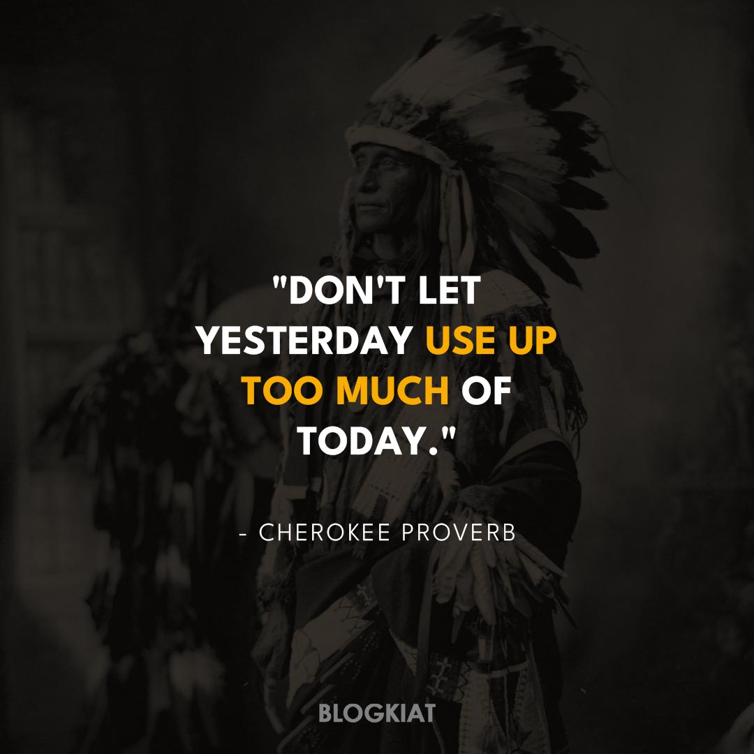 native american proverbs about life