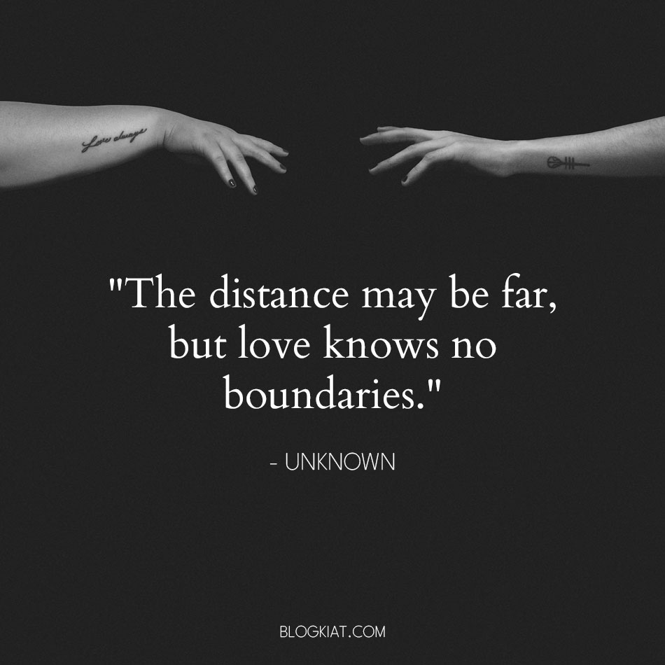 long distance miss you quotes