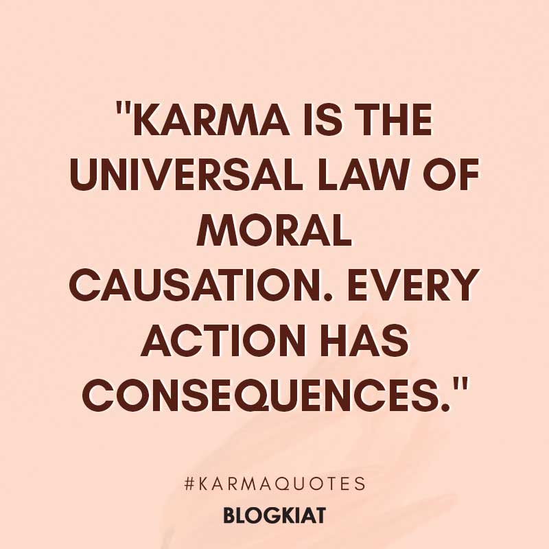 Law Of Karma Quotes