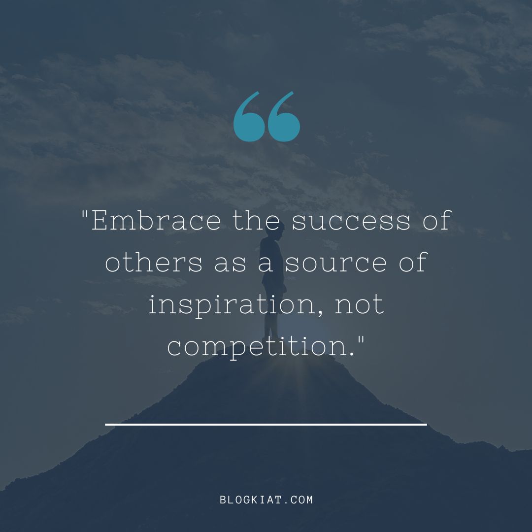 be happy for others achievements quotes