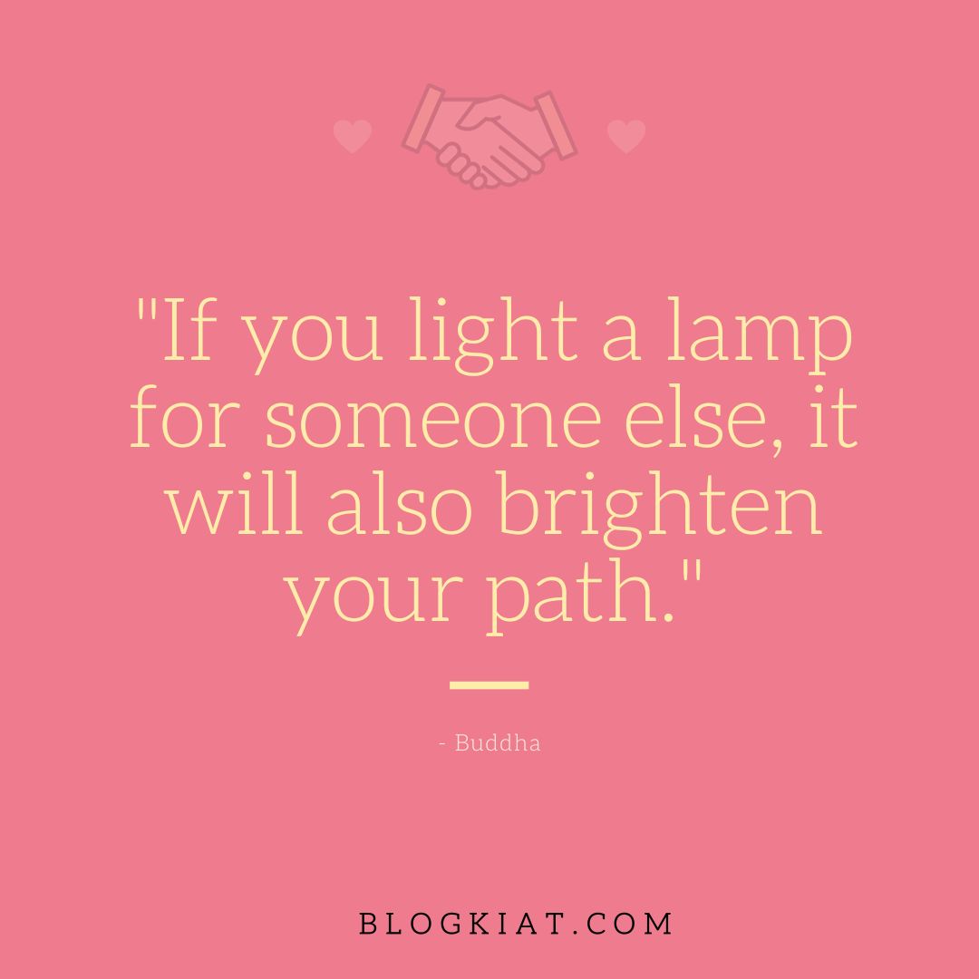 helping others phrases