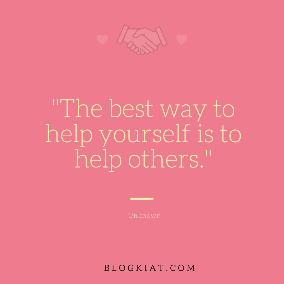 helping others quotations