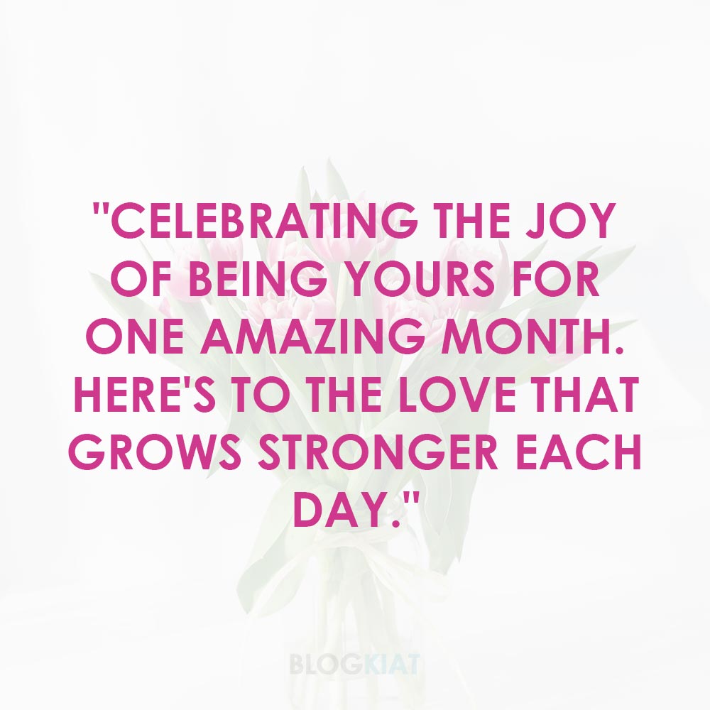 1-Month-Anniversary-Sayings