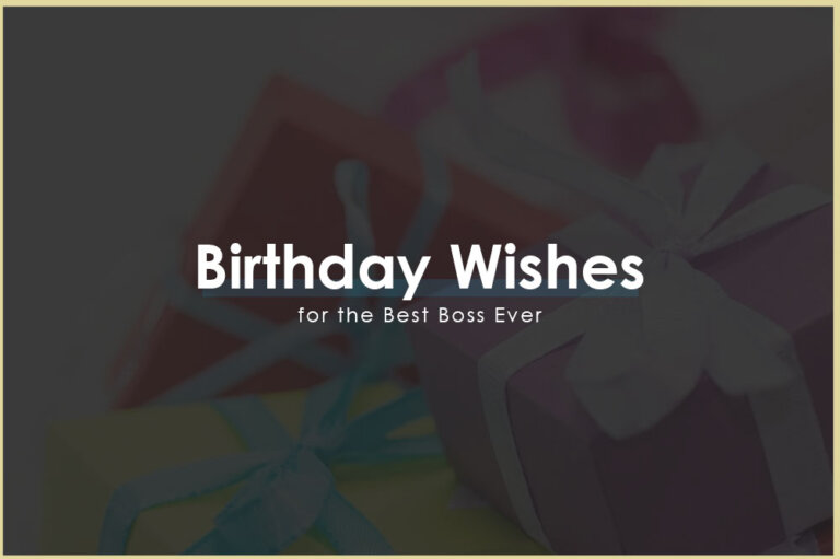 150+ Happy Birthday Wishes for the Best Boss Ever