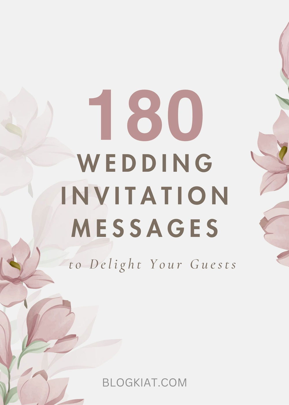 Wedding Invitation Messages
