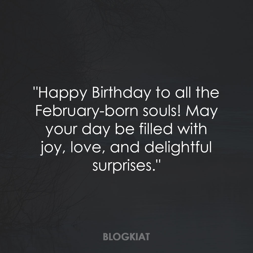 February Birthday Quotes