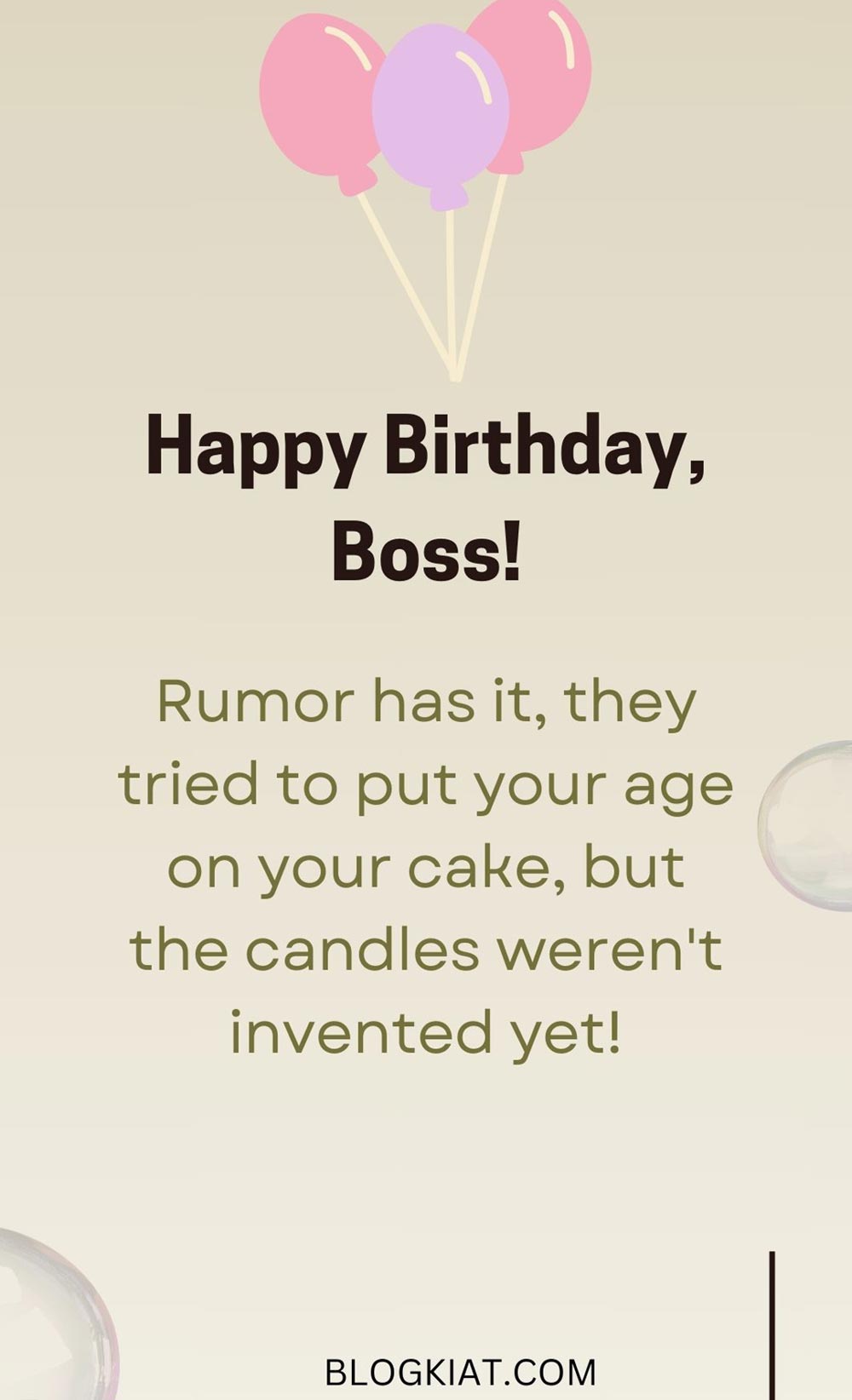 Funny Birthday Wishes For Boss