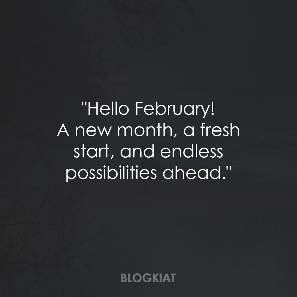 Hello February Quotes