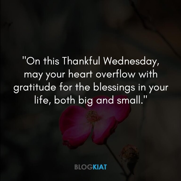 130+ Wednesday Blessings to Elevate Your Midweek - Blogkiat