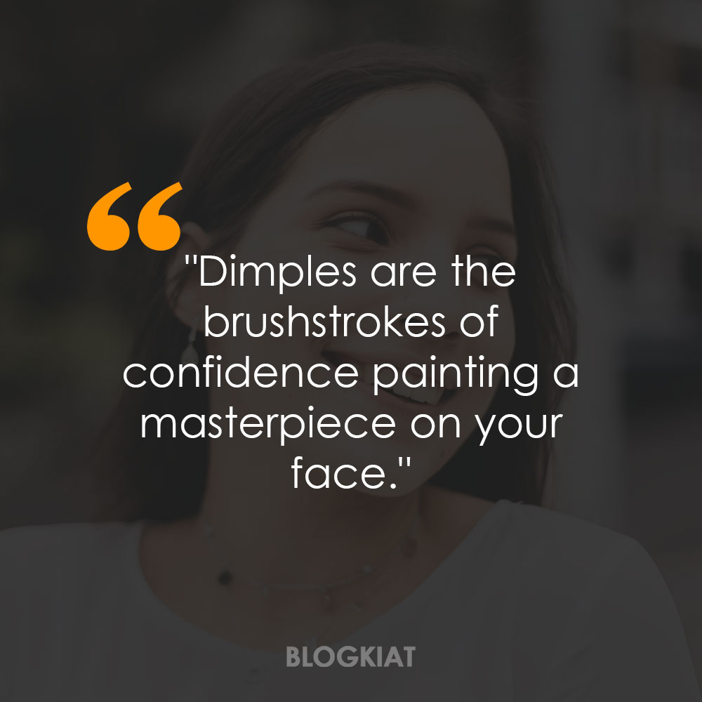 dimple captions for instagram