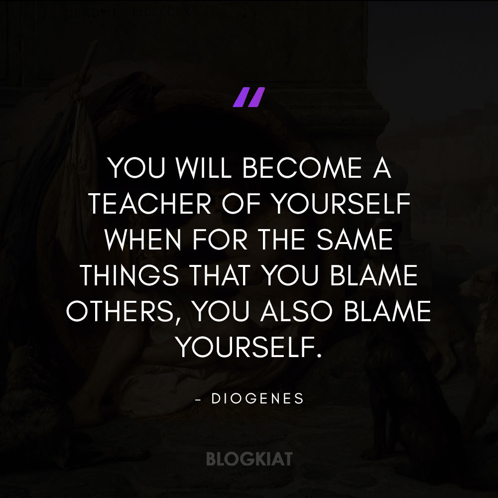 diogenes quotes about life