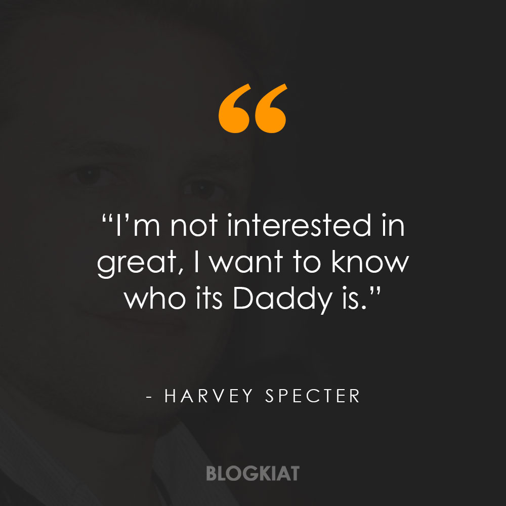 quotes by harvey specter