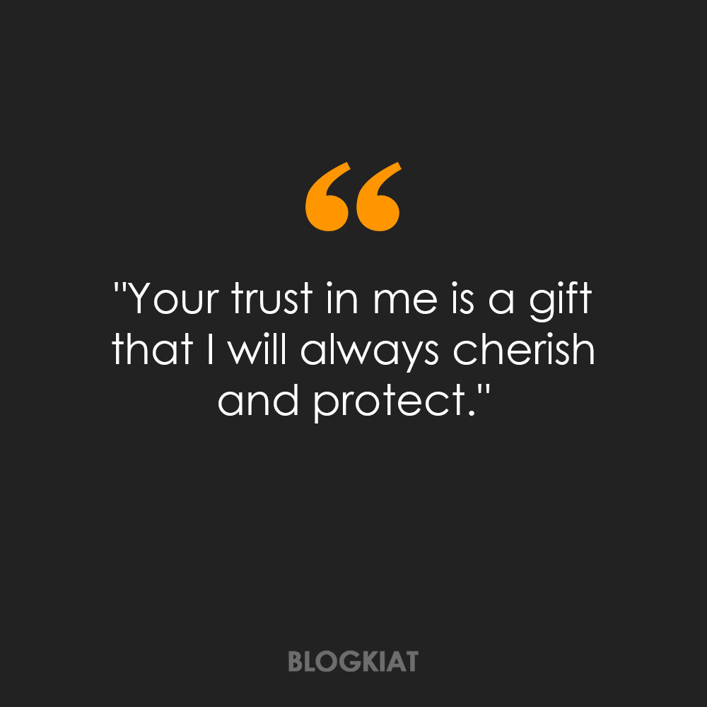 thank you for trusting me quotes Images