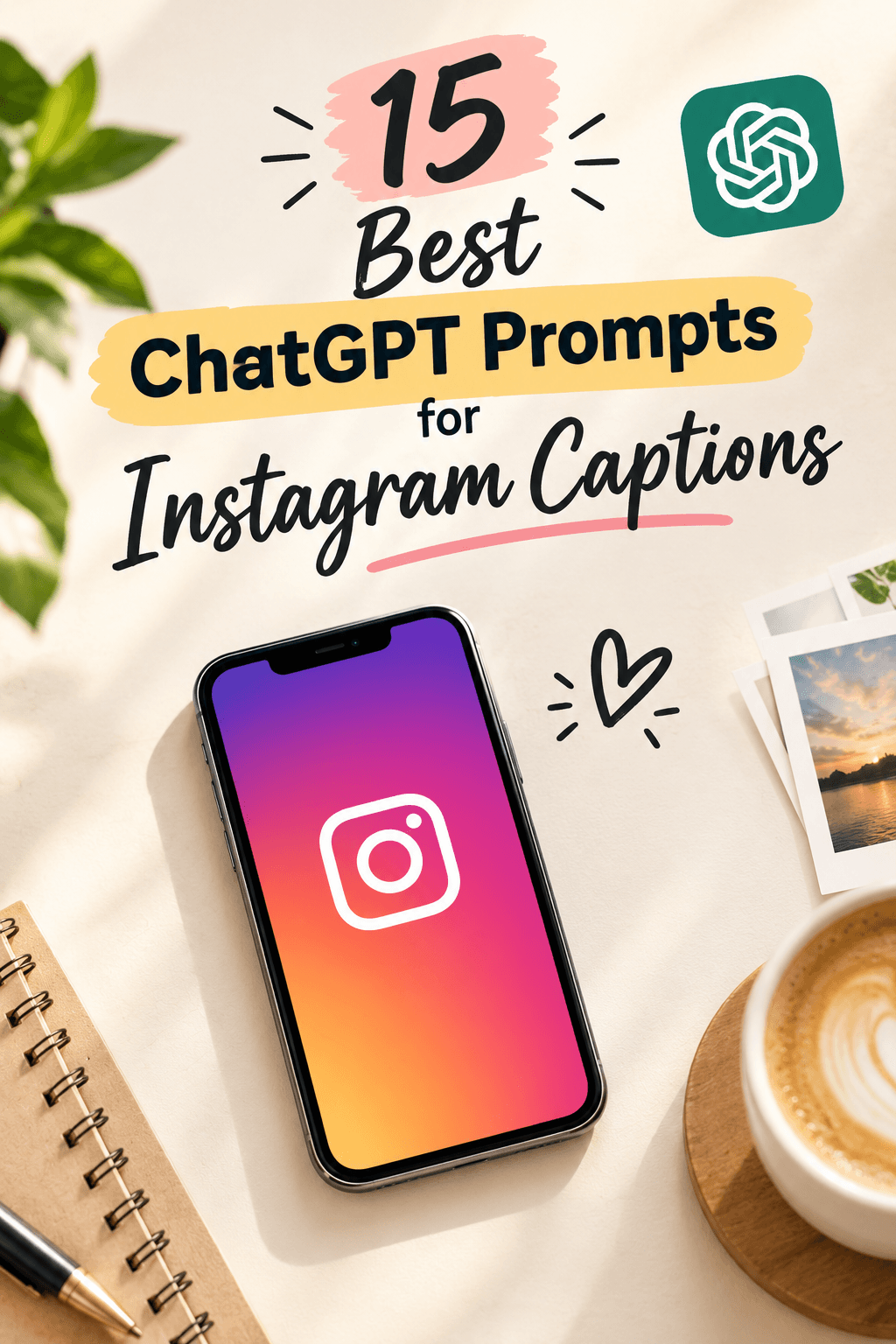 15 Best ChatGPT Prompts for Instagram Captions - Pni Image